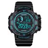 Cool Luminous Men Sport Watch High-end Silicone Strap Military Wrist Watch Led Calendar Waterproof Digital Watch reloj de hombre
