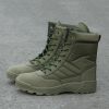 Men Boots Tactical Military Boots Special Force Desert Combat Army Boots Outdoor Hiking Boots Ankle Shoes Men Work Safty Shoes